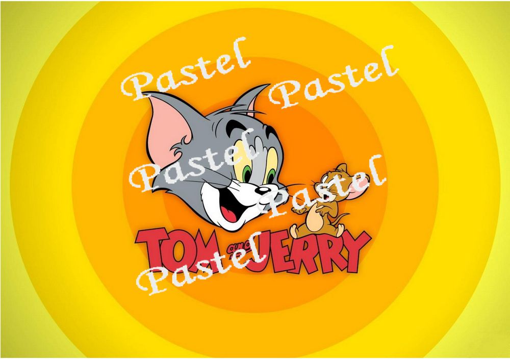 Фото декор за торта - Том и Джери (Tom and Jerry)