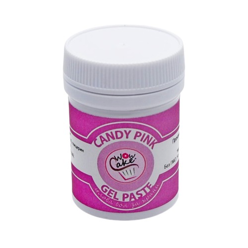 Гел оцветител бонбонено розово / CANDY PINK 30 гр.