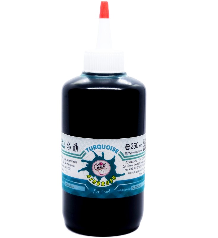Оцветител Airbrush тюркоаз 250 мл.