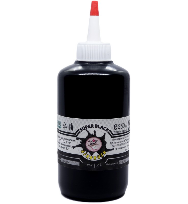 Оцветител Airbrush черен 250 мл.