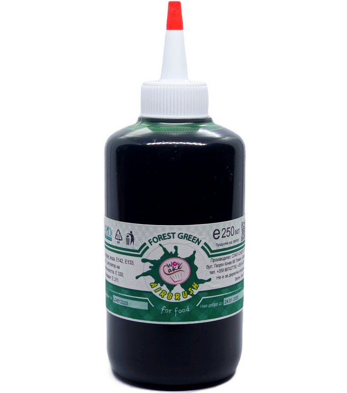 Оцветител Airbrush тъмно зелен 250 мл.