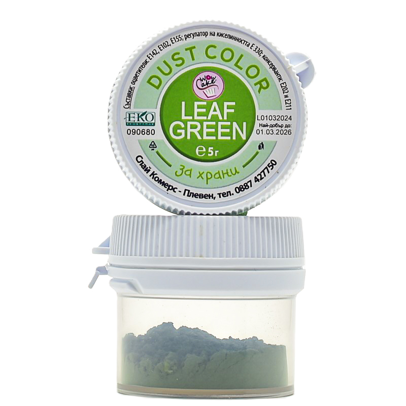 Оцветител dust 5 гр. тревисто зелен /  leaf green