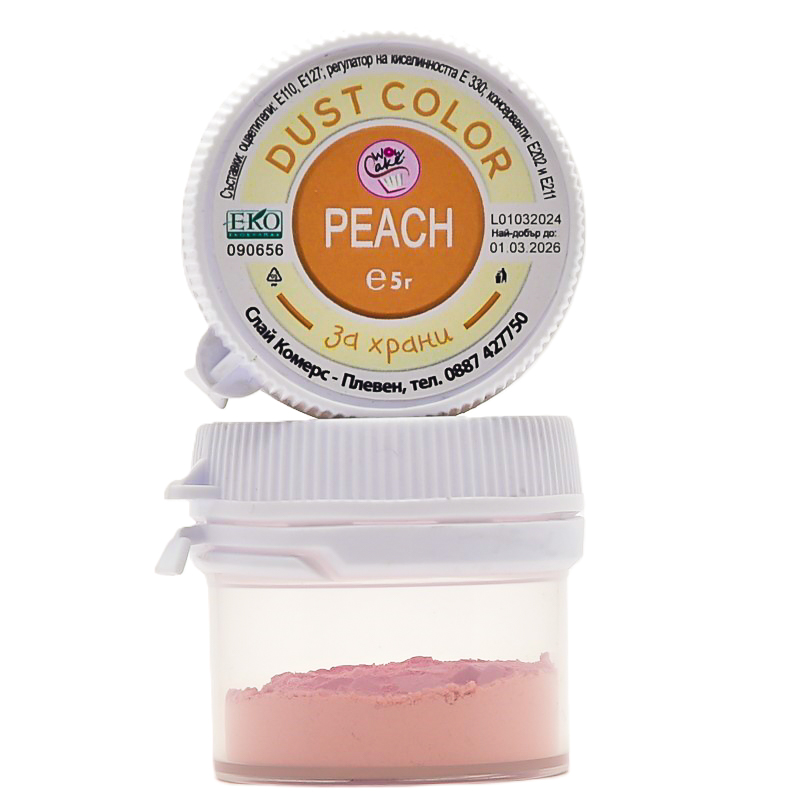 Оцветител dust 5 гр. праскова / peach