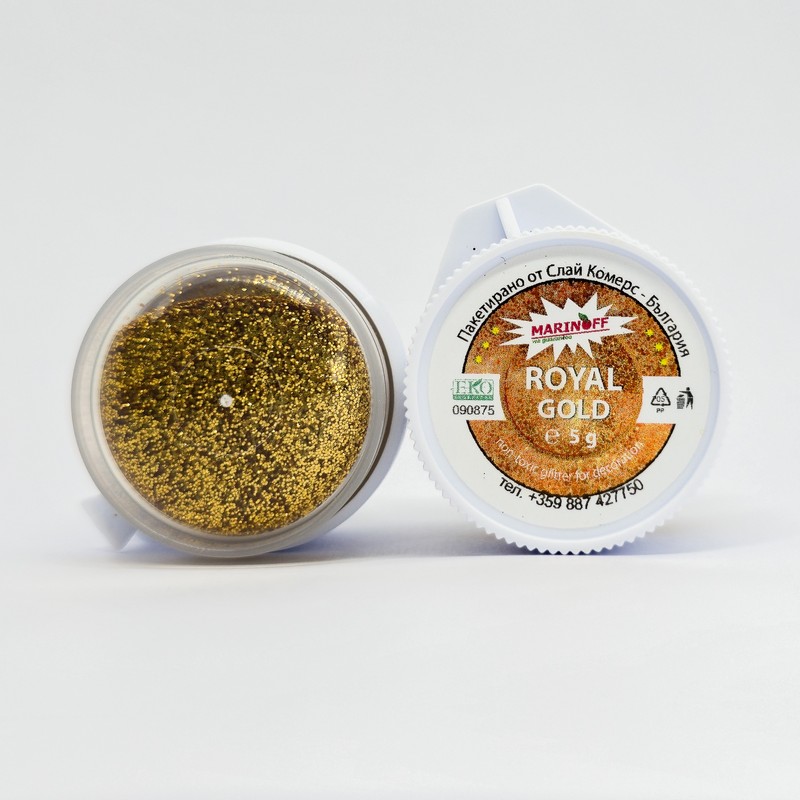 Глитер 5 гр. кралско злато ROYAL GOLD