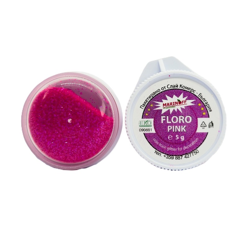 Глитер 5 г. Floro pink