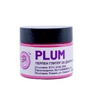 Art.No.090825- Перлен глитер Plum 20 г. от 
